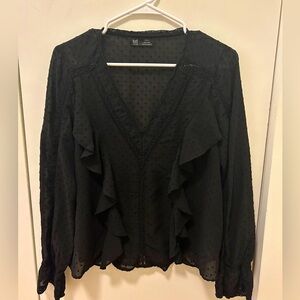 Sheer Zara Blouse